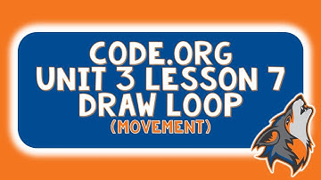 Code org Lesson 7 Draw Loop Tutorial