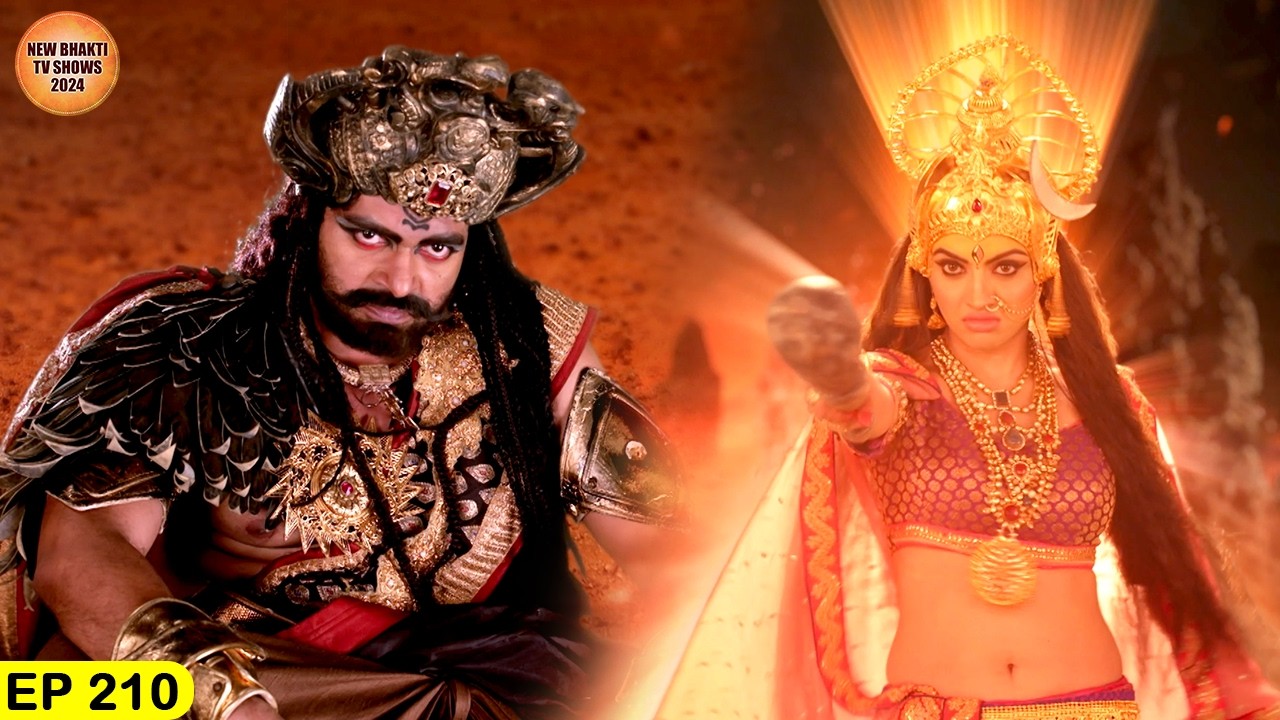 माता ने किया त्रिखुर का वध | Vignaharta Ganesh Ep 210 | New Bhakti Tv Show 2026