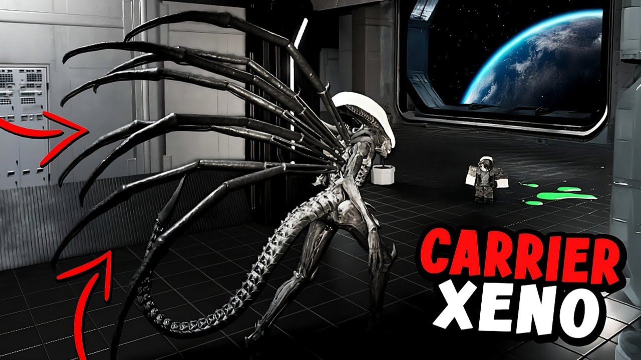 EVOLVING Into The Most HORRIFYING XENOMORPH! THE CARRIER Survival Experience..