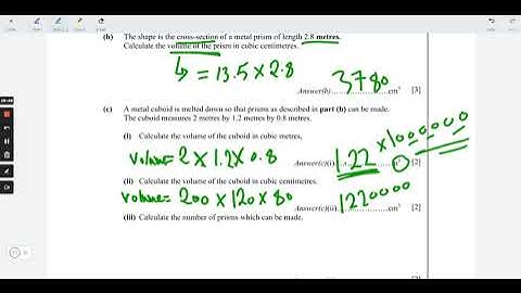Part-2 IGCSE 0580/Maths/Paper 3/ May/June 2003