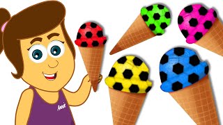 Learn Colors With Ice Creams 🍦🍧 | Toddler Learning Videos