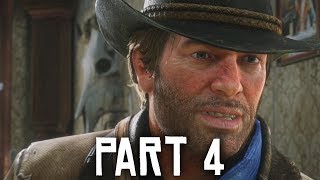 RED DEAD REDEMPTION 2 Walkthrough Part 4 - BAR FIGHT (Full Game)