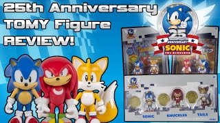 Sonic The Hedgehog 25th Anniversary TOMY Figure Review!