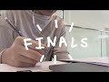 Study with me | 4 days to finals (Exam Edition) *real time*