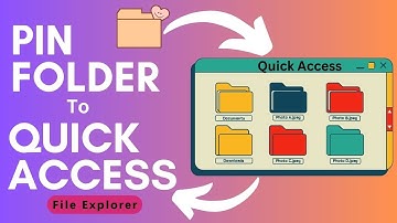 Quickly Pin Folder to Quick Access in File Explorer