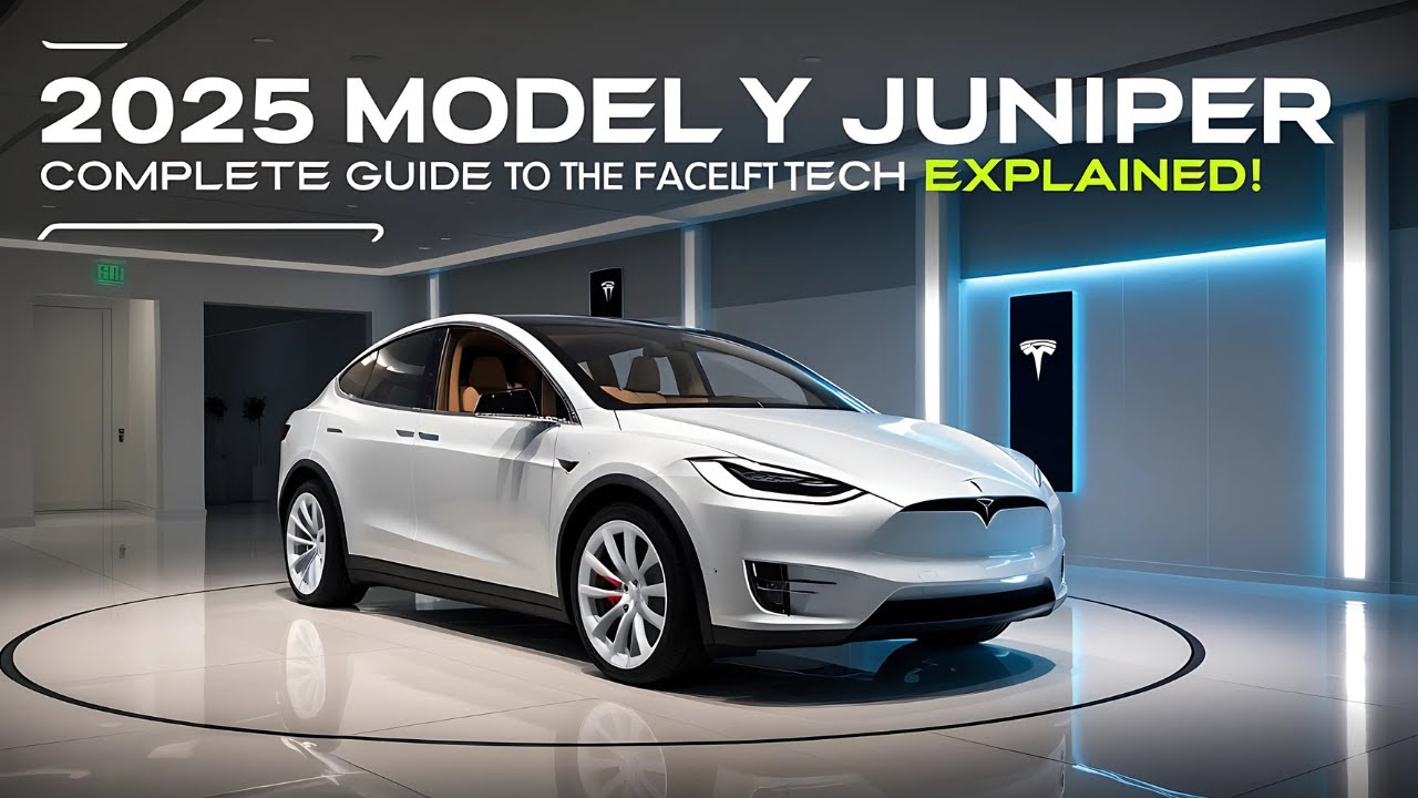2025 Tesla Model Y Juniper: Complete Guide to the Facelift Design & Tech!