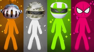 Stickman Party All Random MINIGAMES - Stickman Party 1 2 3 4 Player Android iOS Gameplay 2022