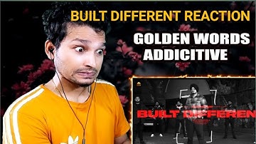 BUILT DIFFERENT REACTION (Official Audio) Sidhu Moose Wala | The Kidd | Moosetape - SHIV REACTION