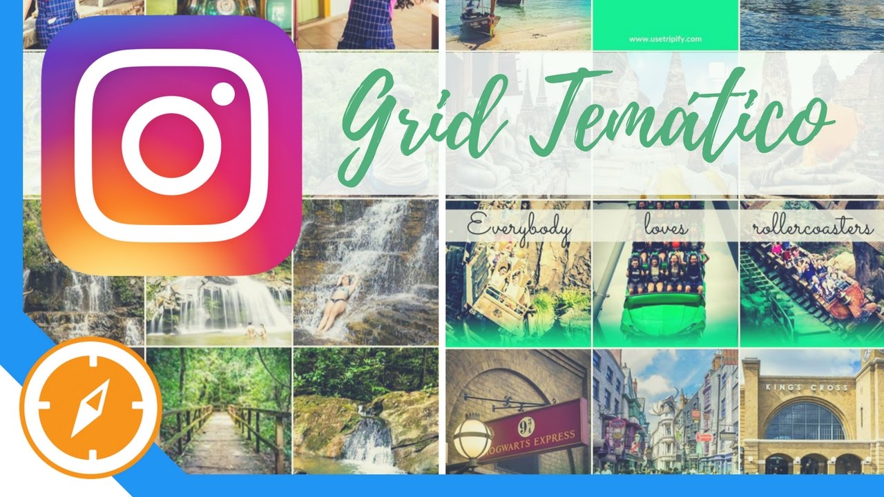 📷 Instagram | Como criar um grid temático - YouTube