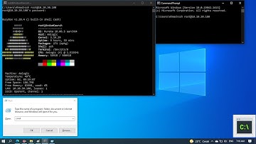 Cara Akses SSH Dari Terminal CMD Windows 10