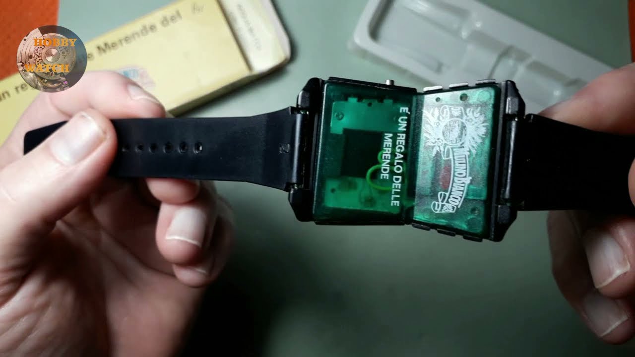 Acqua Watch L'Orologio che funziona ad acqua del Mulino Bianco Barilla -  YouTube