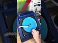 Cabbing a piece of green Chrysocolla on the Hi-Tech Diamond Slant Cabber