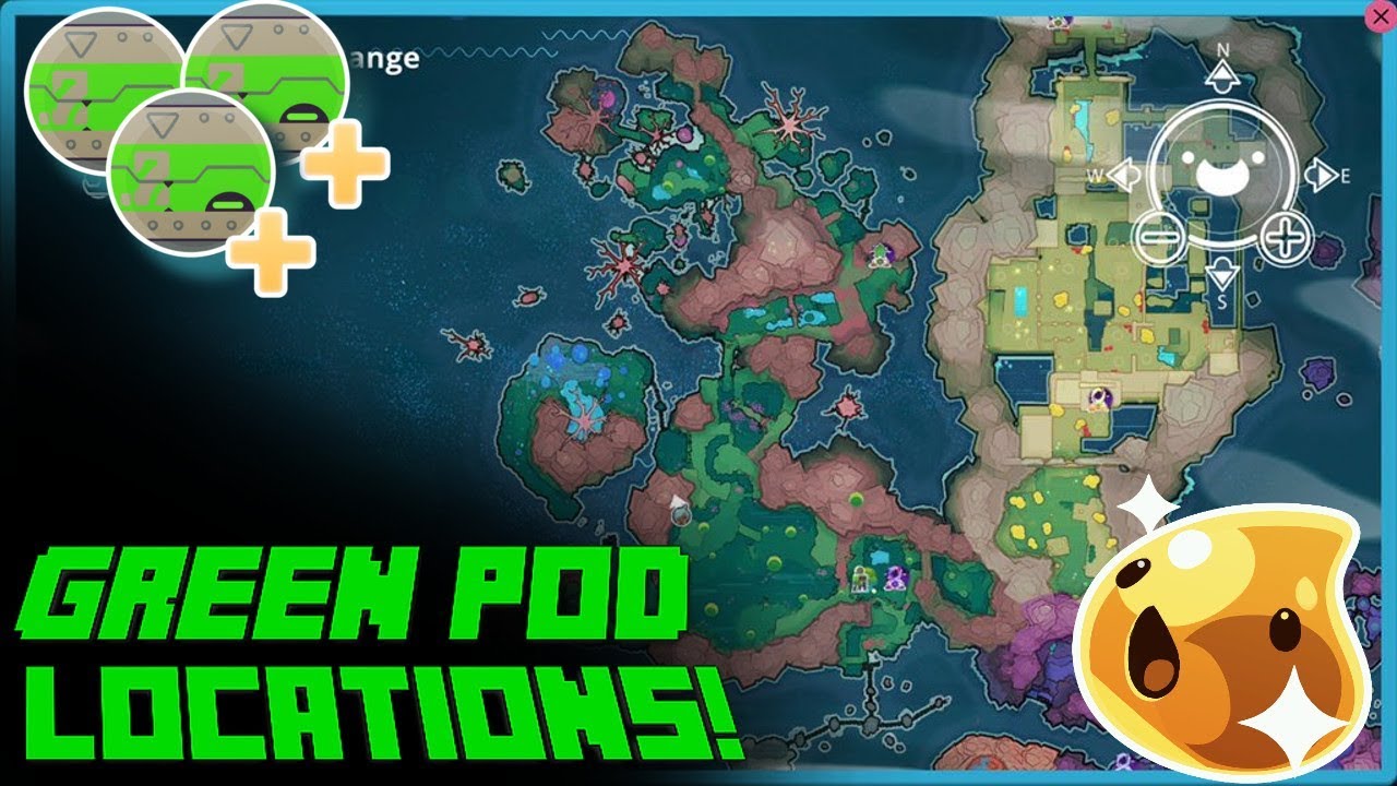 Slime rancher treasure pod map