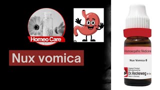 NUX VOMICA 30 | Powerful Homeopathic Remedy for Old Age Stomach issues | Gas & bloating
