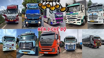 Kèn 3 Chế Độ - Xe Tải Bóp Kèn Ong Vàng Cực Hay