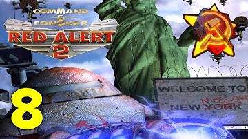 Red Alert 2 Soviet Campaign Walkthrough Part 8 - Desecration | No Commentary