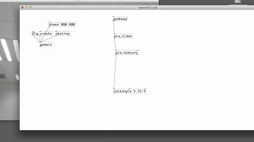 VA3460 Embodied Interaction - Puredata lesson011b (Background subtraction)