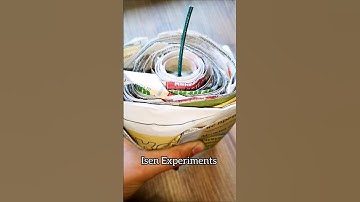 Make Newspaper Cracker #experiment #firecrackers #fireworks #crackers #lifehack #pyro