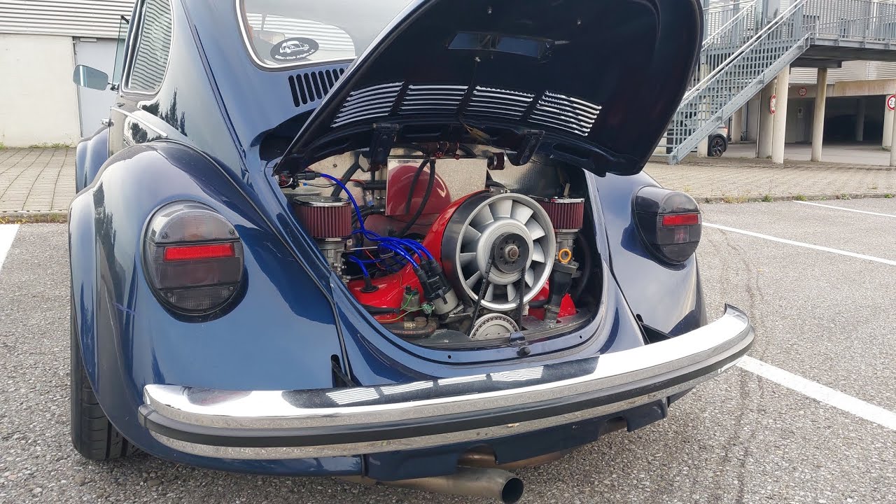 VW Käfer Typ 4 (Start, Beschleunigung, Sound)