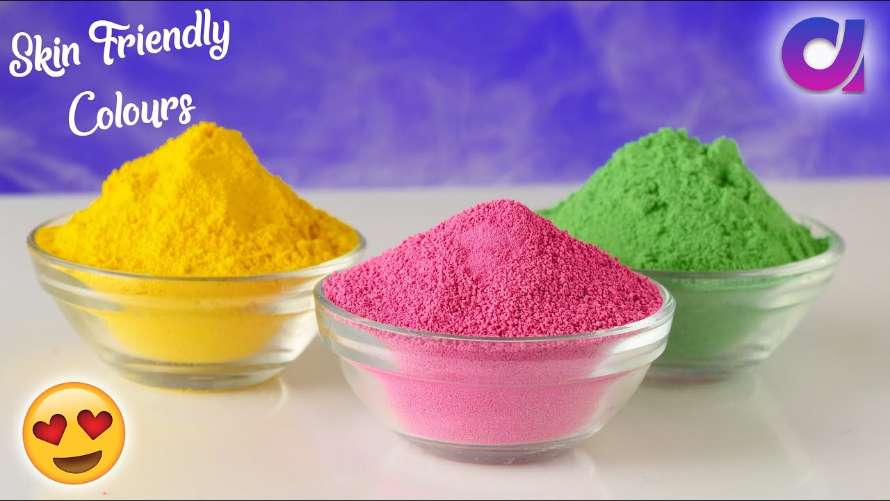 How To Make Skin-Friendly Holi Powder At Home