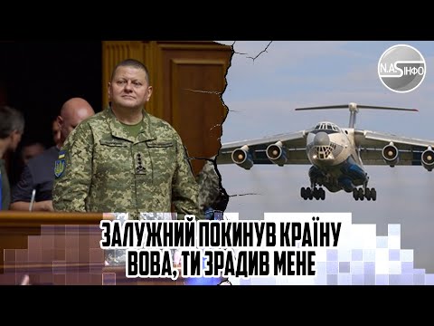 В 6 ранку! ЗАЛУЖНИЙ покинув країну -ВОВА, ти зрадив мене. НОВА посада-НАМАХАВ усіх. Я не ЛЯЖУ ПІД ОП