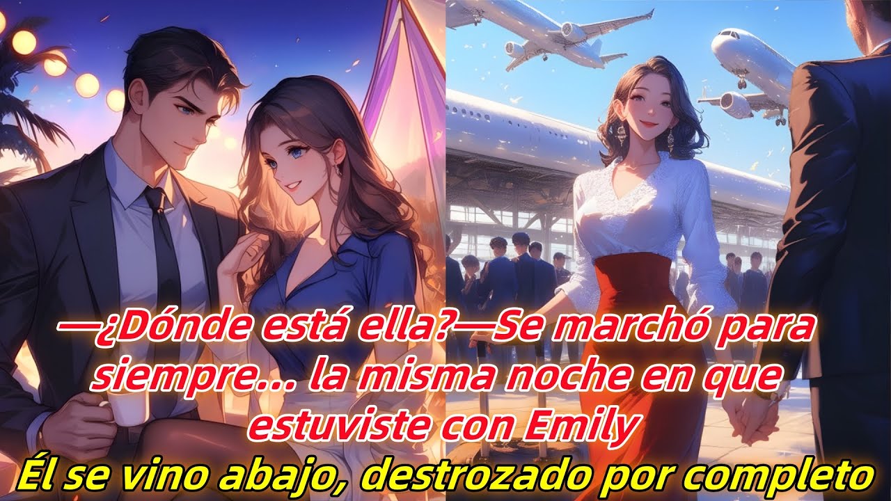—¿Dónde está ella?—Se fue la noche que estuviste con Emily.Él se derrumbó por completo.
