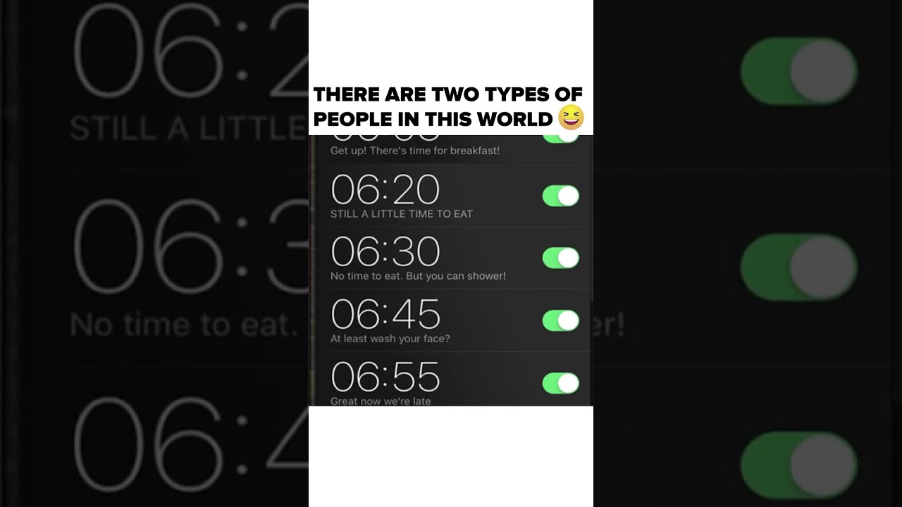 What type of morning person are you? #shorts