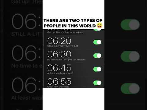 Видео: What type of morning person are you? #shorts