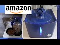 CATS WATER FOUNTAIN WITH FILTER AND NIGHT LIGHT INSIDE!!
