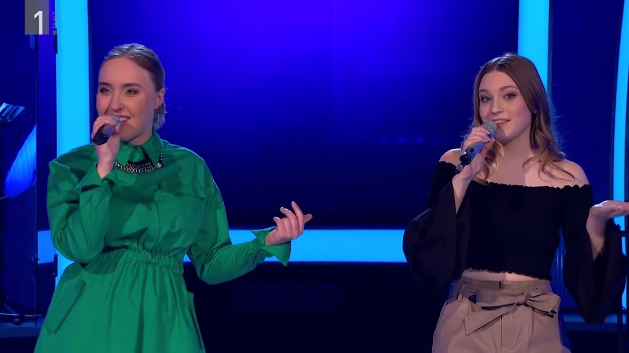 LANA HRVATIN IN KRISTINA ČOK - SENCA, POGUM (NOVI TALENTI V PETEK ZVEČER)