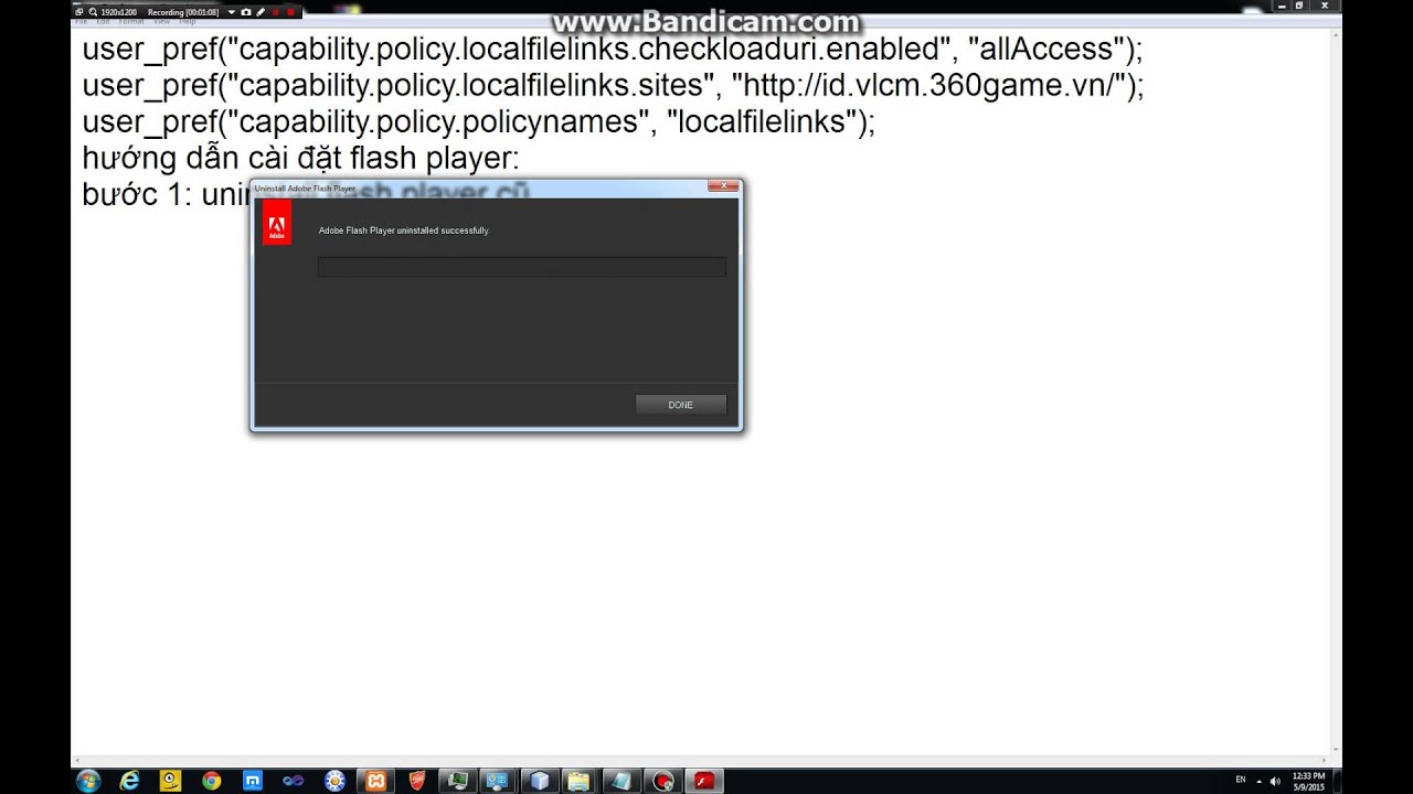 hướng dẫn cài flash player (cho firefox)