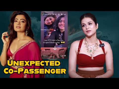 Unexpected Co-Passenger: Shraddha Das’s Encounter with Rashmika Mandanna in the Flight | TFPC - TFPC