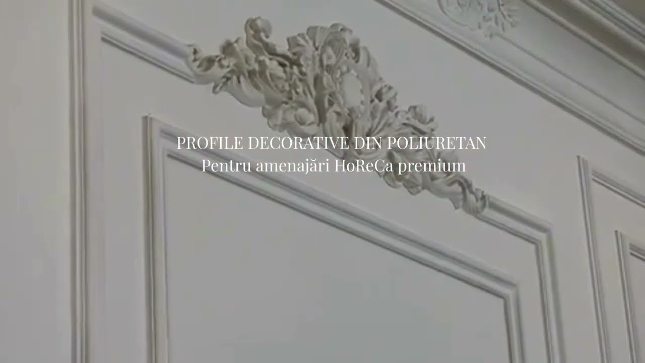 Profile poliuretan cu fișiere DWG 2D pentru arhitecți și designeri 