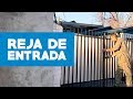 ¿Cómo construir una reja de entrada?