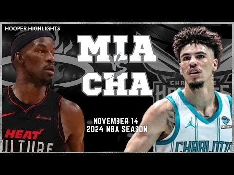 Miami Heat vs Charlotte Hornets Full Game Highlights | Nov 14 | 2024 NBA Season