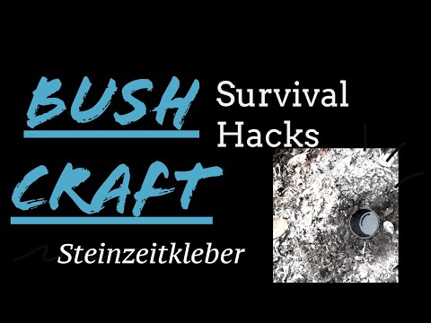 Steinzeitkleber Birkenpech Superkleber aus der Steinzeit - wie stelle ich Kleber selber her?