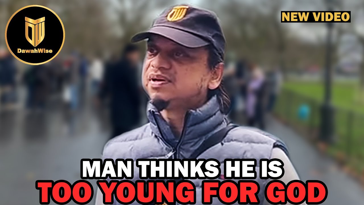 Atheist Has No Time For God | Mansur | Speakers Corner - YouTube