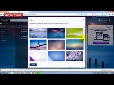 Cara Mengganti Tema atau Tampilan Pada Email Yahoo