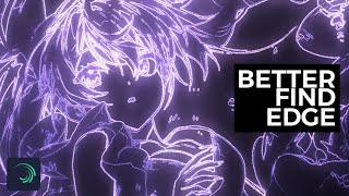 Perfect Find Edges Tutorial 💜 - Alight Motion