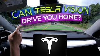 Can Tesla's No Radar Autopilot Drive You Home From Work? TESLA CHALLENGE #26 | Tesla Vision FSD Tesla Autopilot Without Radar Does Tesla Vision Work
