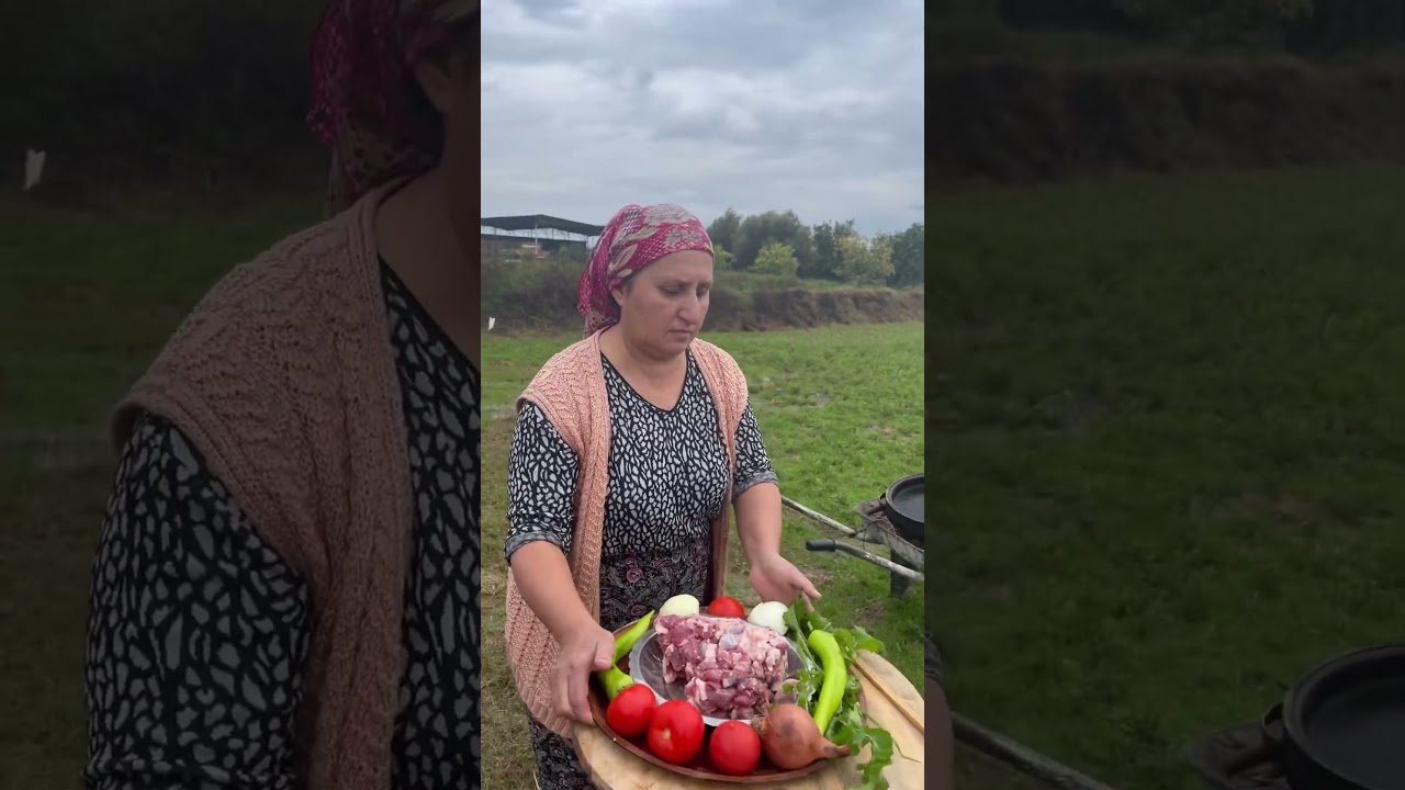 KÖYDE SEBZELİ SAÇ KAVURMASI HAZIRLIĞI | DOĞAL YEMEK TARİFİ, SEBZELİ SAÇ KAVURMA, KÖYDE YEMEK PİŞİRME