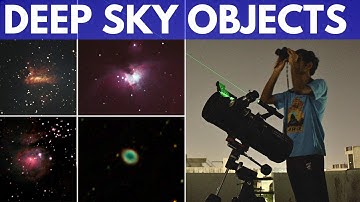 Deep Sky Objects through my Telescope | Galaxies, Nebulas through Celestron Astromaster 114eq