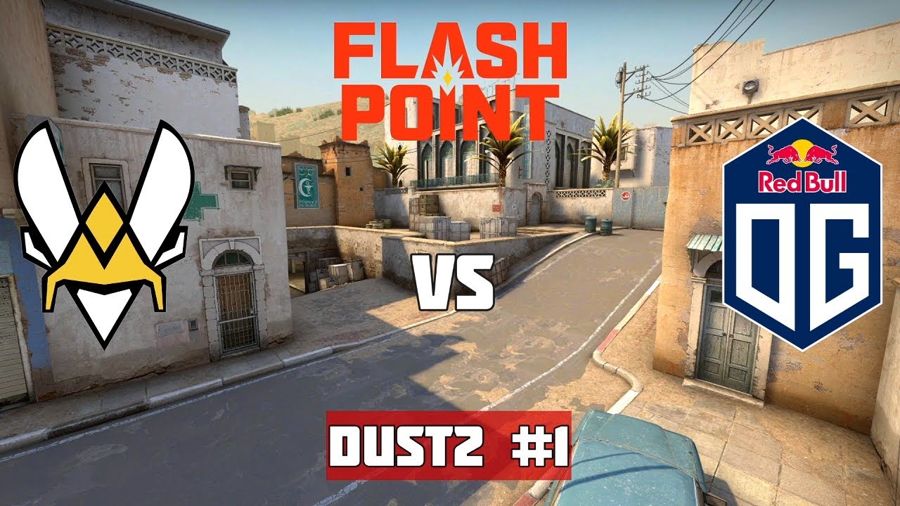 Матч на вылет. VITALITY vs OG. Map-1 Dust2. Flashpoint Season 3