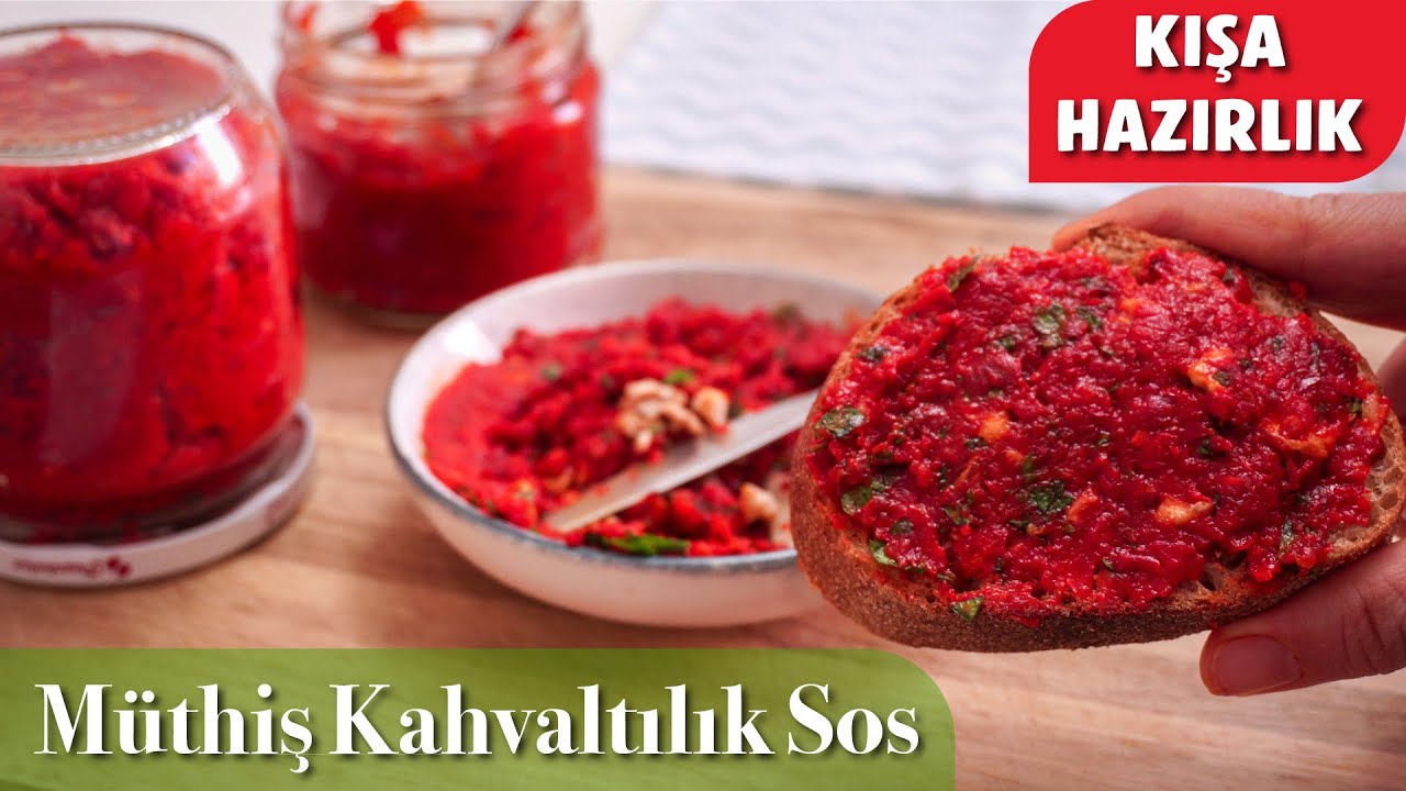 KIŞLIK KAHVALTILIK SOS TARİFİ ???? TAM ARADIĞIM TARİF! KOLAY ve LEZZETLİ! Kahvaltılık Sos Tarifleri