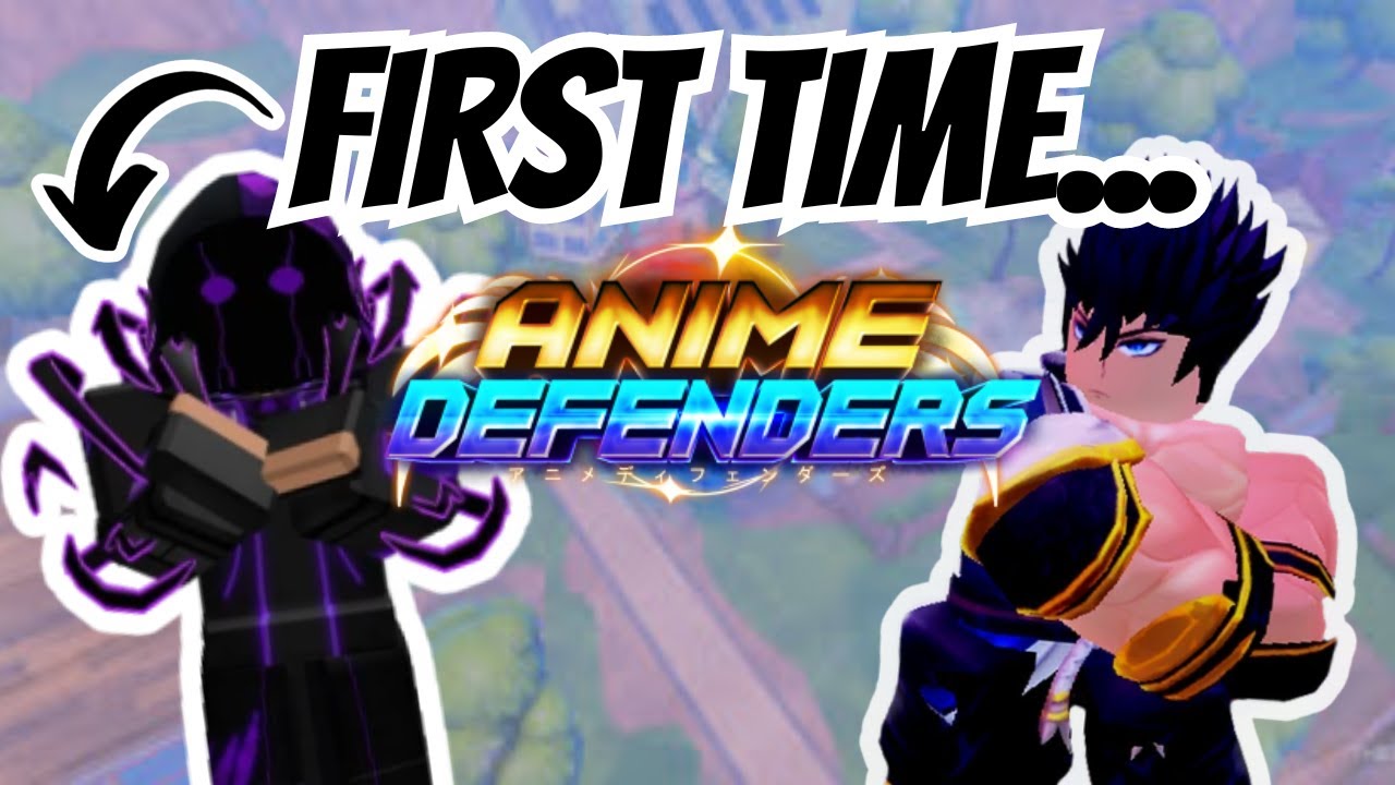 Playing this CRAZY ANIME GAME for the FIRST TIME... (Anime Defenders ...