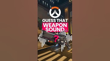 Guess the WEAPON SOUNDS 🔫🔊 - Part 4 (Overwatch 2 Quiz)