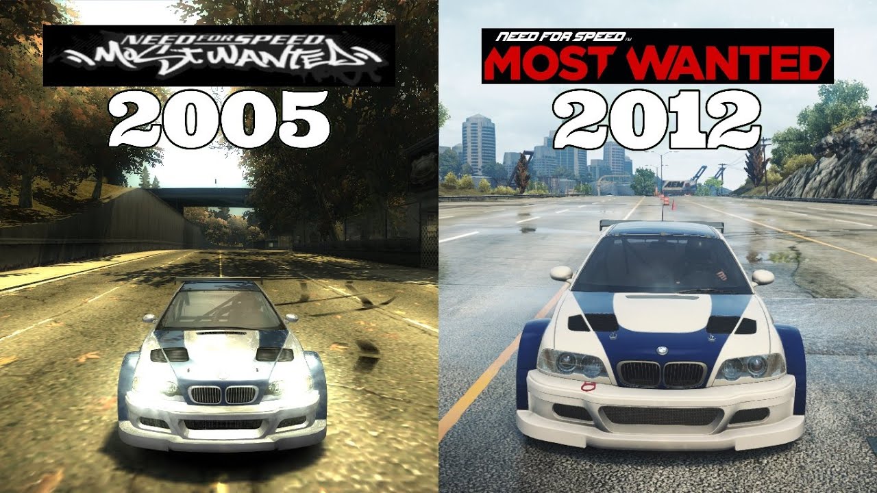 Need For Speed: Most Wanted 2005 vs Most Wanted 2012 