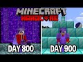 I Survived 900 Days In Hardcore Minecraft...