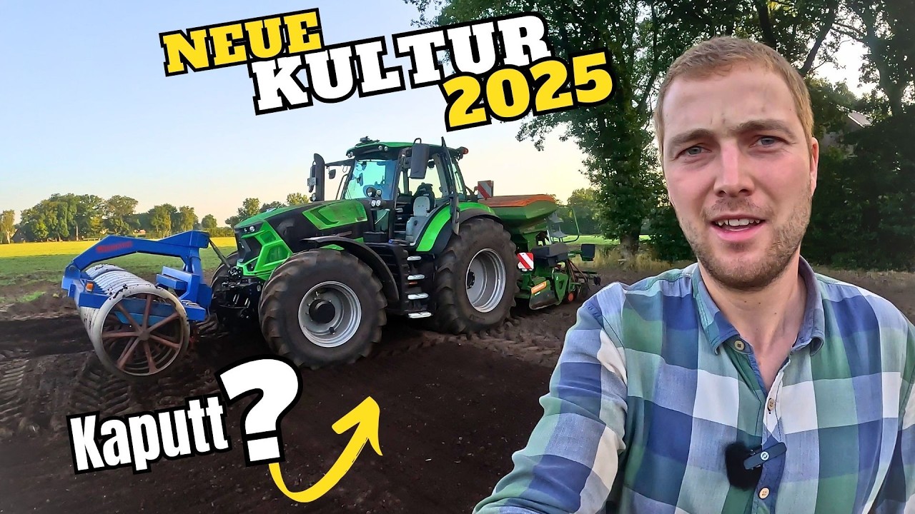 7 Wochen bis zur Ernte / Noch eine NEUE Kultur im anbau / Güllefahren mit den 6180TTV 