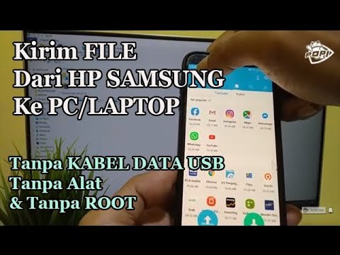 Video: Cara Memindahkan Fail Dari Telefon Samsung Ke Komputer